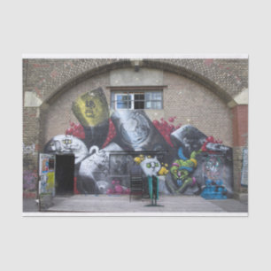 Graffiti On Stadtbahnbogen, Wien Österreich Tissue Paper