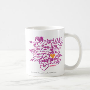 Graffiti Orange/Purple Coffee Mug