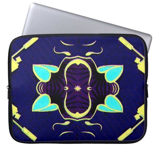 Graffiti Pattern Laptop Sleeve (Front)