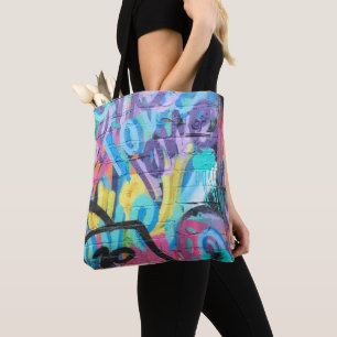Graffiti Pattern  Tote Bag