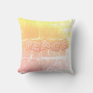 Graffiti Peace Cushion