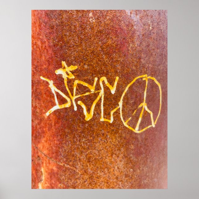 Graffiti Peace  Poster (Front)