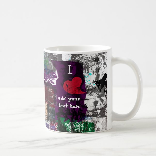 Graffiti personalised Mug (Right)