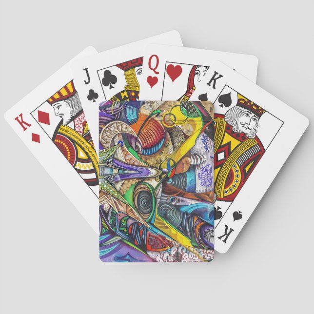 Graffiti Playing Cards (Back)