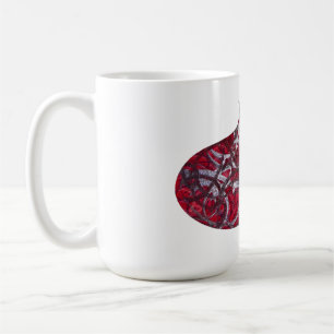 Graffiti Pomegranate Minimalist Art Coffee Mug