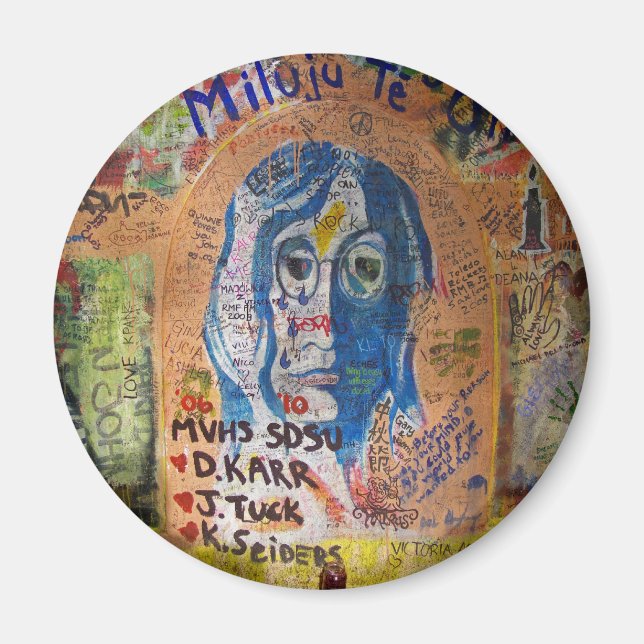 Graffiti - Prague Magnet (Front)