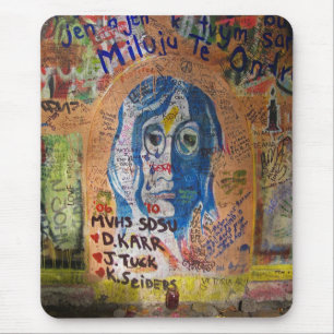 Graffiti - Prague Mouse Pad