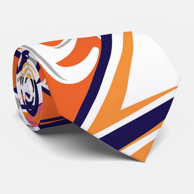 graffiti print teen abstract pattern background  tie (Rolled)