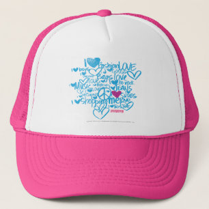 Graffiti Purple/Aqua Trucker Hat