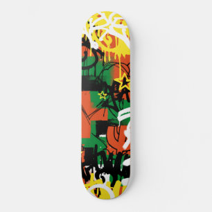 Graffiti Scribbles Skateboard