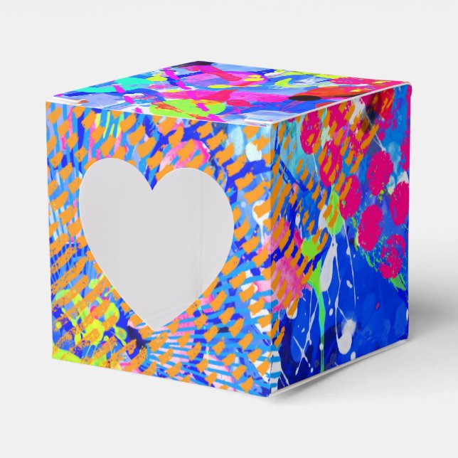 Graffiti Sea Favour Box (Front Side)