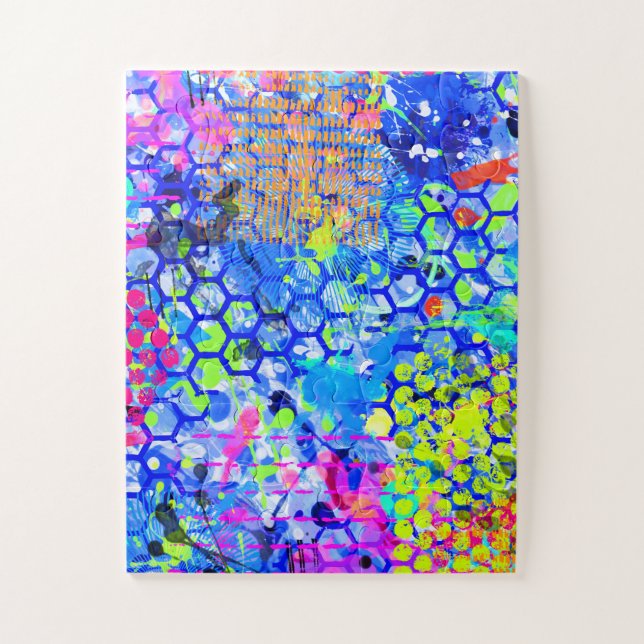 Graffiti Sea Jigsaw Puzzle (Vertical)