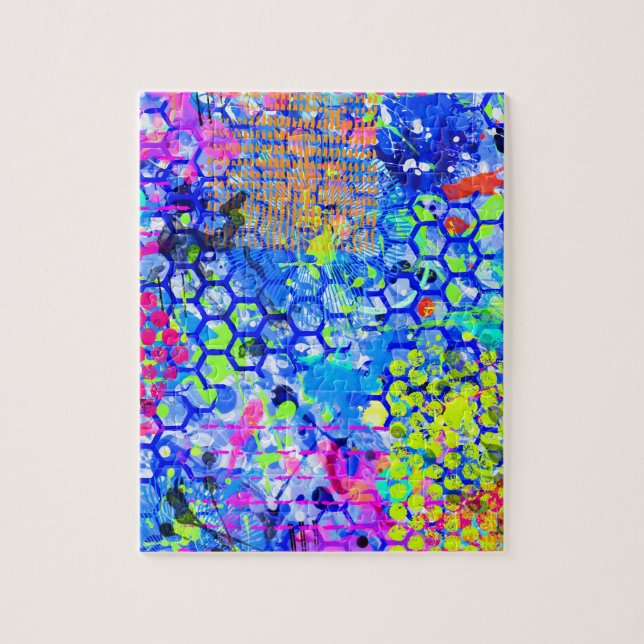 Graffiti Sea Jigsaw Puzzle (Vertical)
