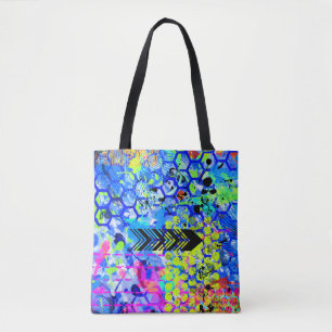 Graffiti Sea Tote Bag