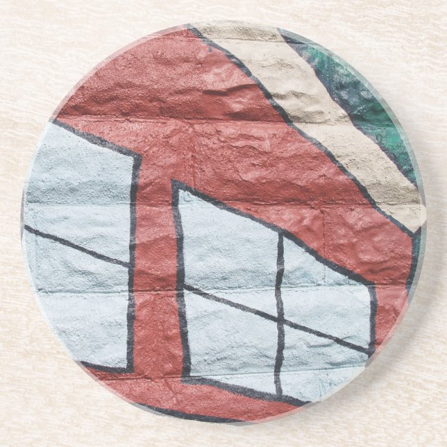 Graffiti Series---1 of Many Designs Coaster (Front)