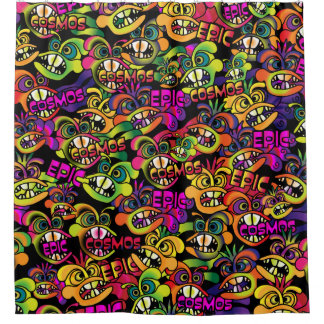 Graffiti  shower curtain