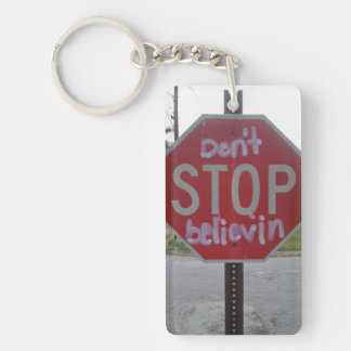 Graffiti Sign Key Ring