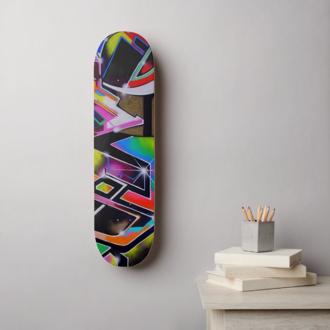 Graffiti skateboard (Wall Art)