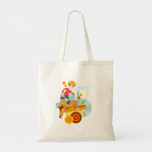Graffiti skateboard kid birthday party tote bag