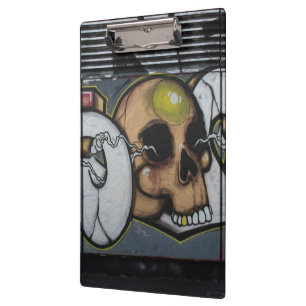 Graffiti Skull Clipboard