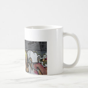 Graffiti Skull Coffee Mug