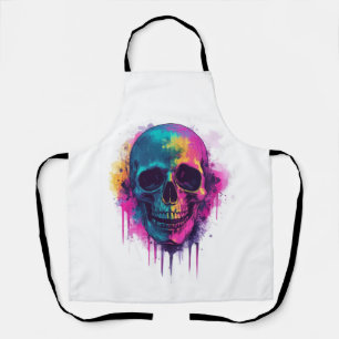 Graffiti Skull Rebel Apron