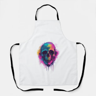 Graffiti Skull Rebel Apron