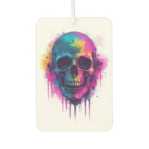Graffiti Skull Rebel Car Air Freshener