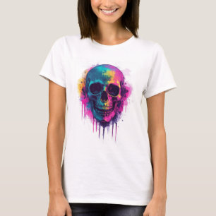 Graffiti Skull Rebel T-Shirt