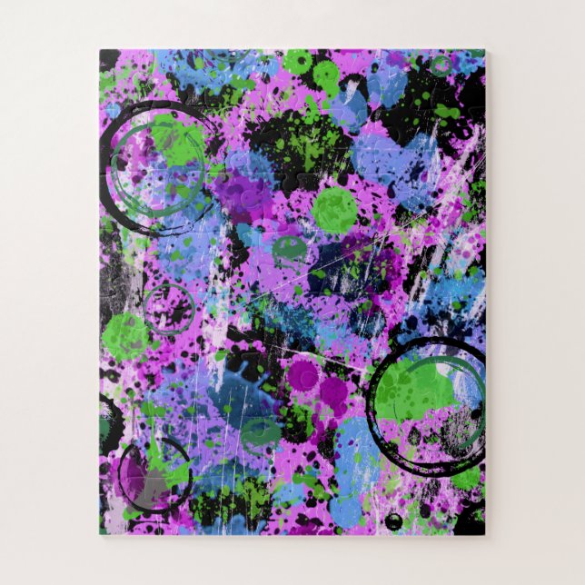 Graffiti Smoothie Jigsaw Puzzle (Vertical)