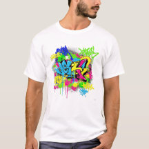 Graffiti Splash Art T-Shirt – Urban Street Style