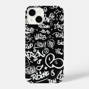 Graffiti street art iPhone 14 Slim Fit Case,Glossy Case