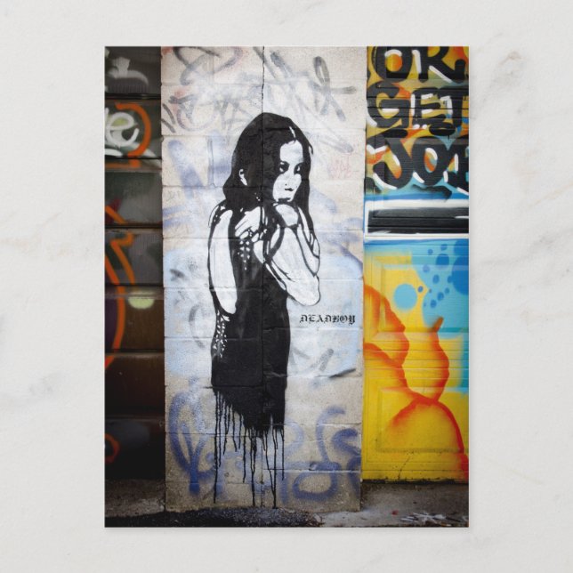 Graffiti / Street Art Postcard (Front)