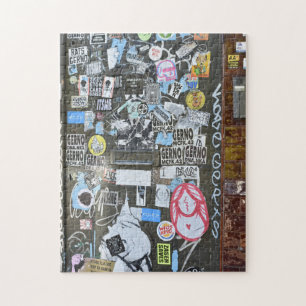 Graffiti Street Art Shoreditch Hackney London UK Jigsaw Puzzle