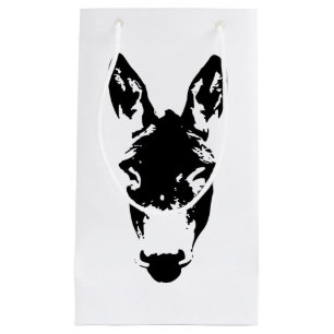 Graffiti Style Donkey or Mule Street Art Drawing Small Gift Bag
