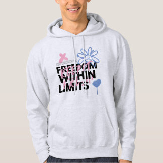 Graffiti style Freedom Within Limits  Hoodie