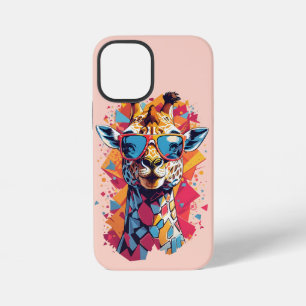 Graffiti Style Giraffe Portrait-58567 iPhone 12 Mini Case
