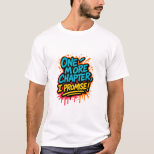 Graffiti-Style Reading Quote Tee / Book Lover Gift