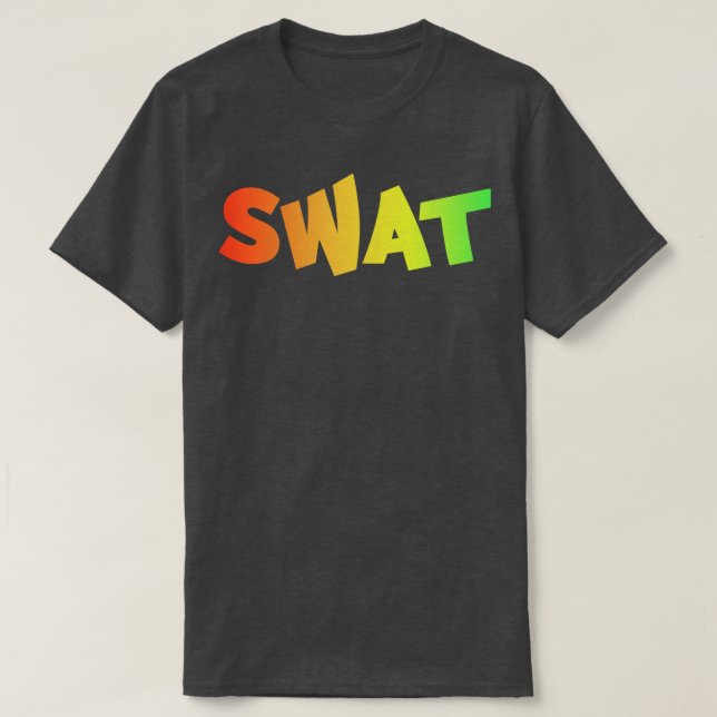 Graffiti style SWAT T-Shirt (Design Front)