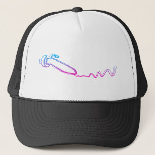 Graffiti Stylus - DJ Disc Jockey DJing Music Deck Trucker Hat