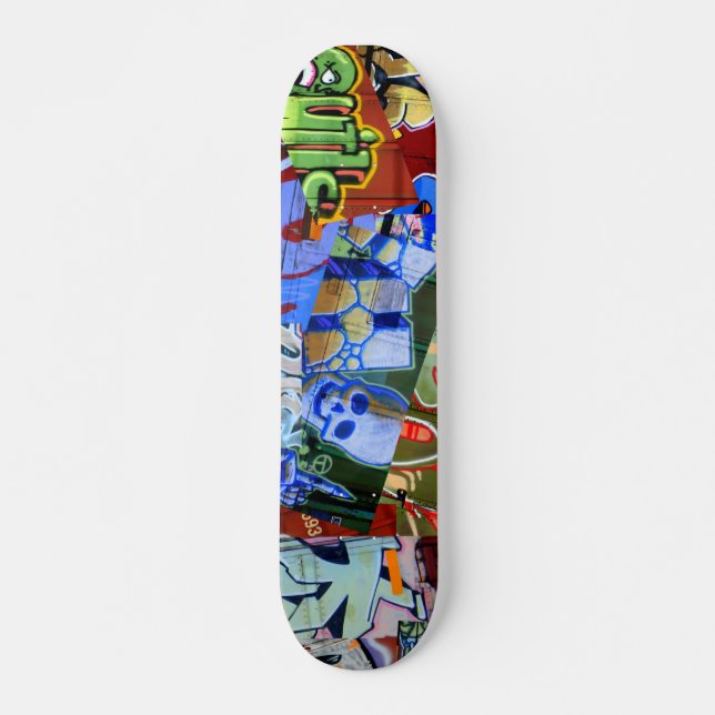 Graffiti Trains Skateboard Deck (Front)