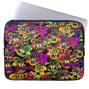 Graffiti Trifold  Laptop Sleeve