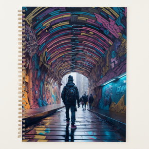 Graffiti Tunnel Of Art Planner
