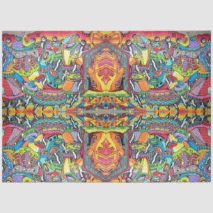 Graffiti Urban 28 Decoupage Mirrored Tissue Paper