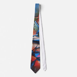 Graffiti urban street art tie