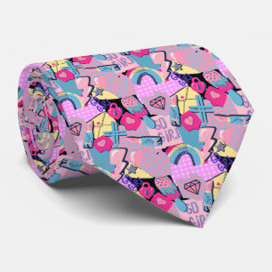 Graffiti Urban Streetwear Pattern  Tie