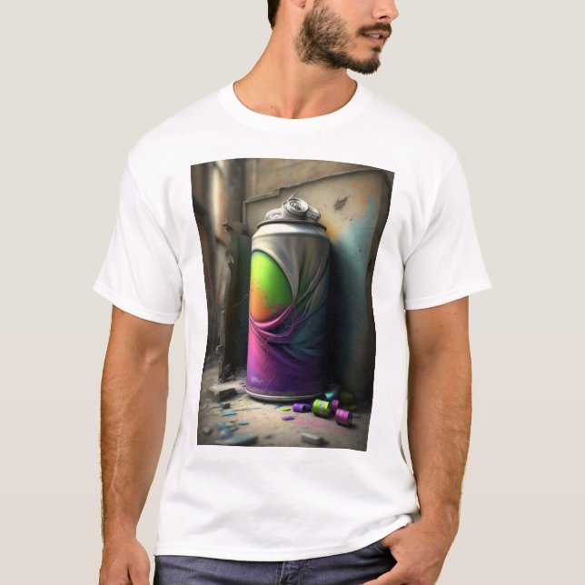 Graffiti Vibes: Street Art that Speaks to You T-Shirt (Front)