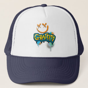 Graffiti Vibes Street Art with Attitude Trucker Hat