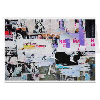 Graffiti Wall Banksy Style Torn Paper