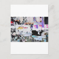 Graffiti Wall Banksy Style Torn Paper